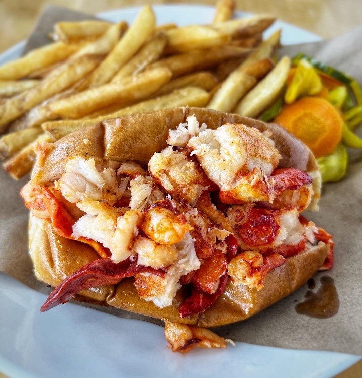 Warm Buttered Lobster Roll
