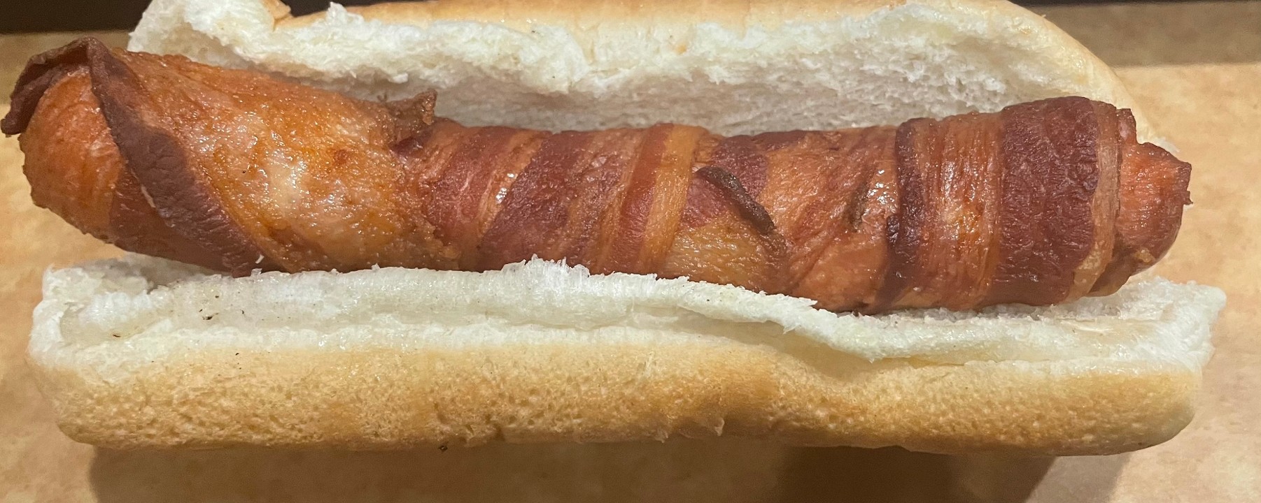 Bacon Wrapped Dog