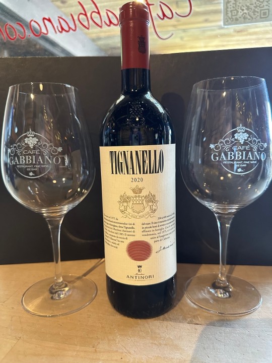 TIgnanello & Glasses Set