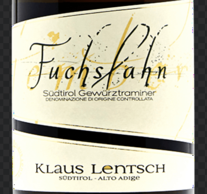 Klaus Lentsch Gewurztraminer