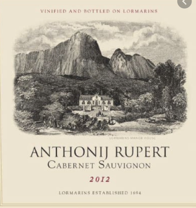 Anthonij Rupert Cabernet