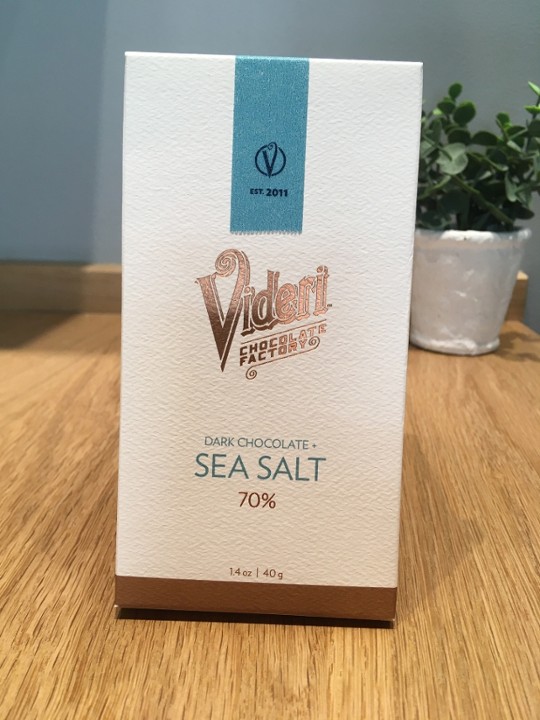 70% Sea Salt Dark Chocolate (Videri)