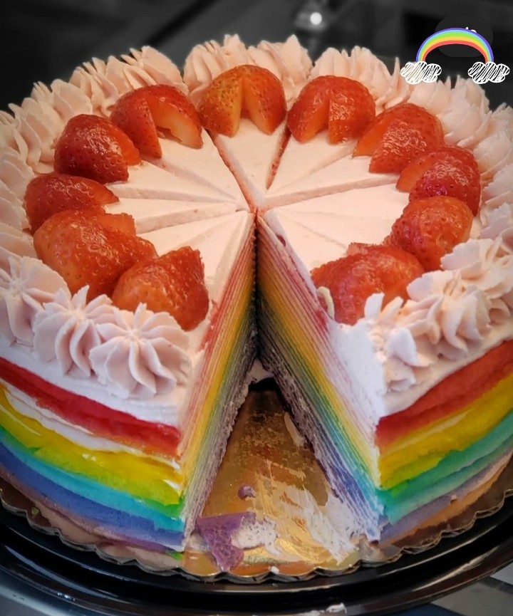 Rainbow Crepe Cake (Copy)