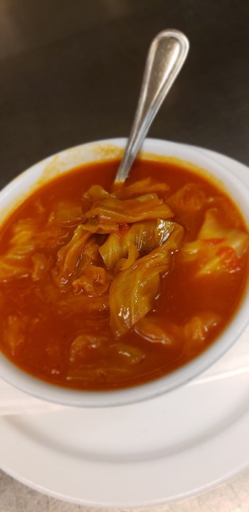 Sweet and Sour Cabbage Soup