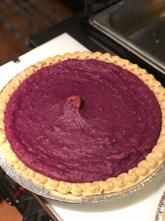 Purple Sweet Potato Pie