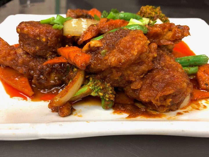 Spicy Prik Khing (Ginger Curry)