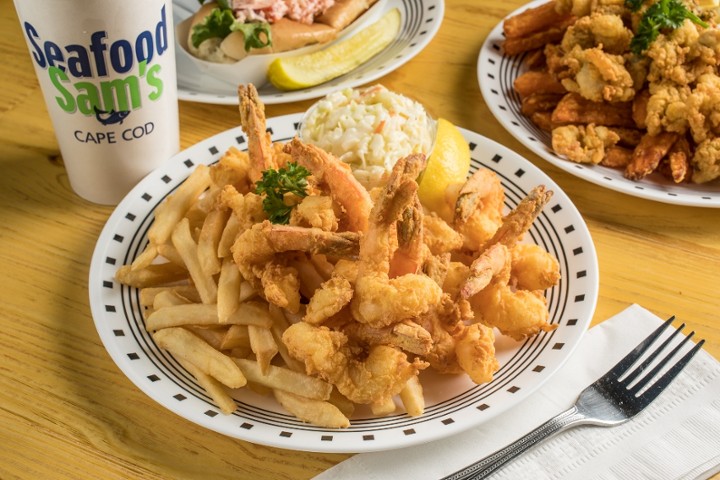 Fried Large Butterfly Gulf Shrimp