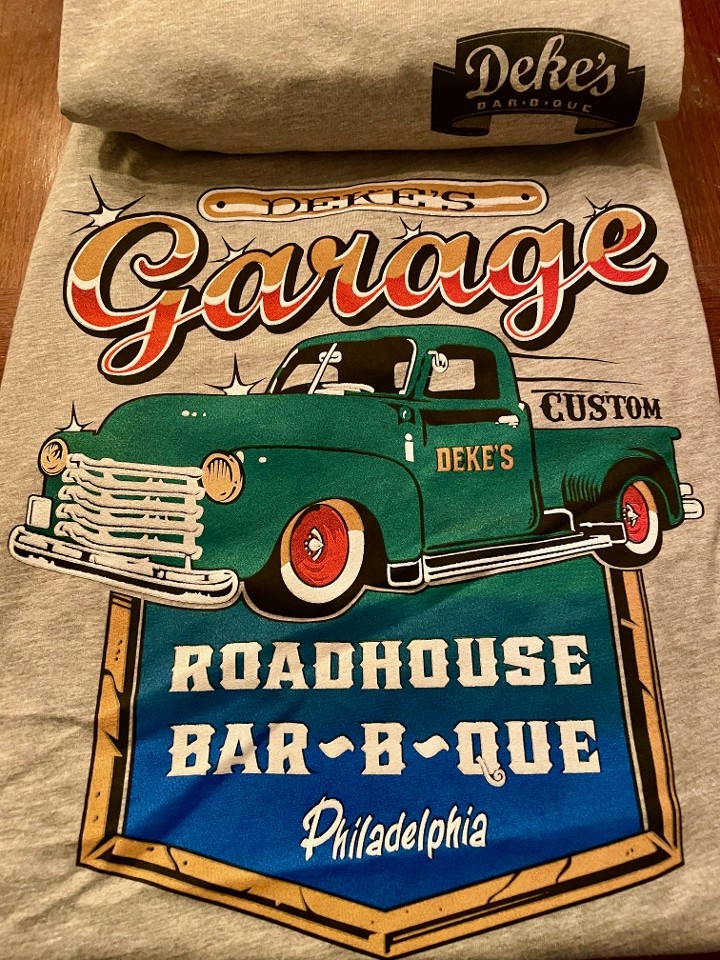 Garage grey large tee