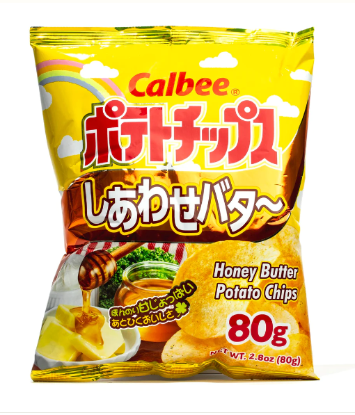 Calbee Honey Butter Potato Chips