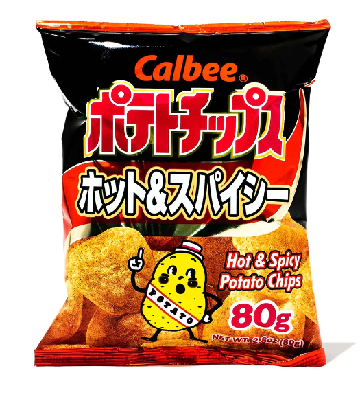 Calbee Hot & Spicy Potato Chips