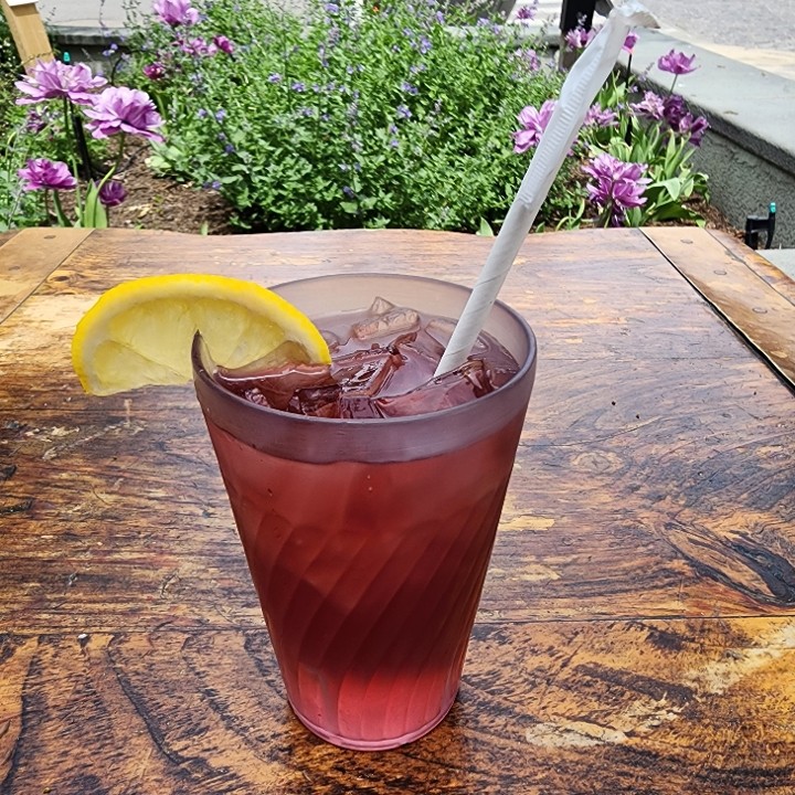 (Iced Tea) Red Panda: Herbal Hibiscus Mint Tea