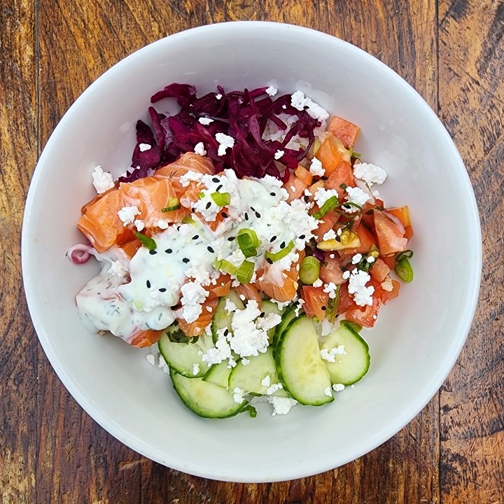 Cured Salmon Bowl