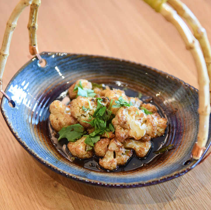 Double Fried Sweet Cauliflower