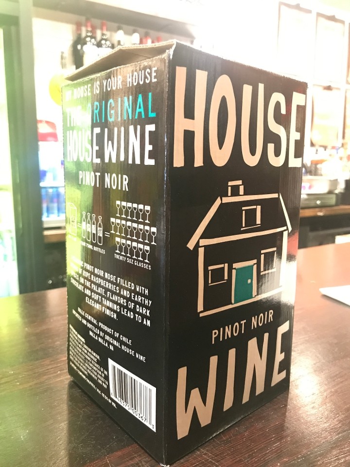 House Wine Pinot Noir 3L Box