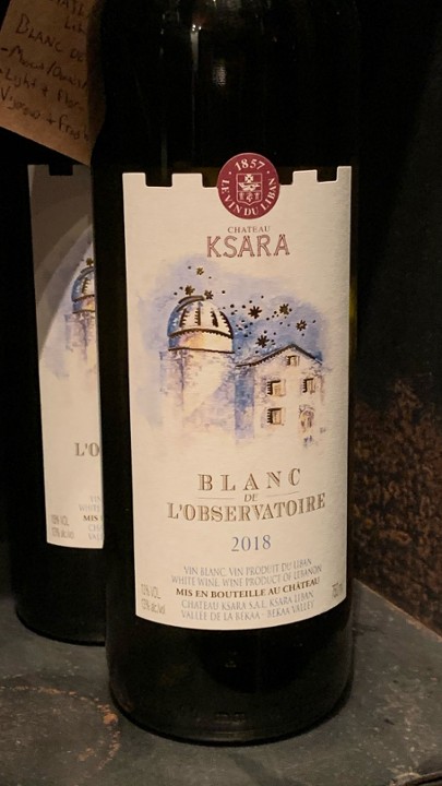 Chateau Ksara Blanc de L’Observatoire