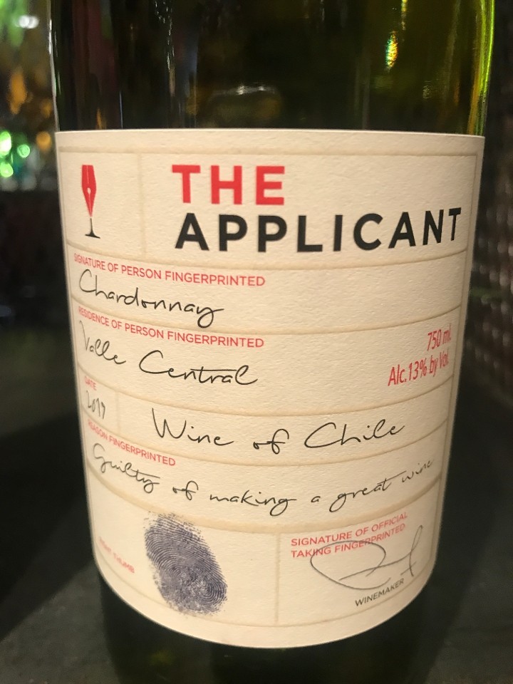 The Applicant Chardonnay