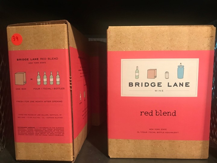 Bridge Lane Red 3L Box