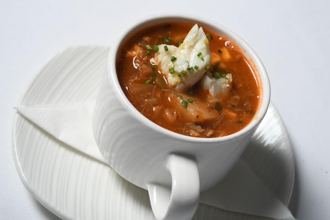 CUP RED CRAB SOUP