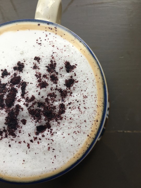 Blueberry Cardamom Latte