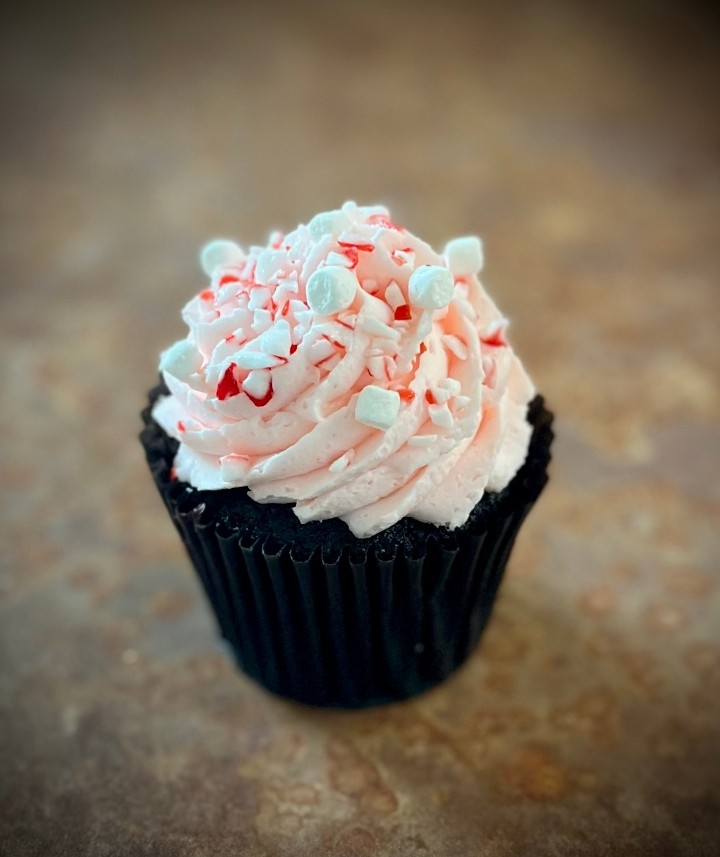 Chocolate Peppermint Cupcake