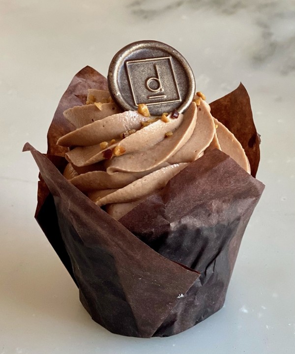 Gluten Free Chocolate Nutella Cupcake