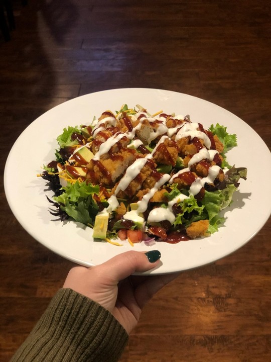 Crunchy BBQ Chicken Salad