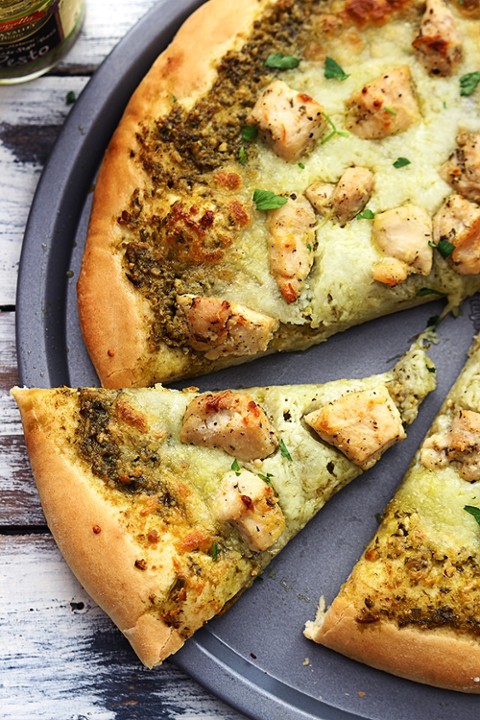 Chicken Pesto Pizza