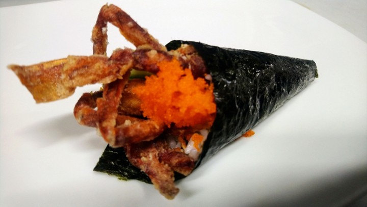 Softshell Crab Hand Roll