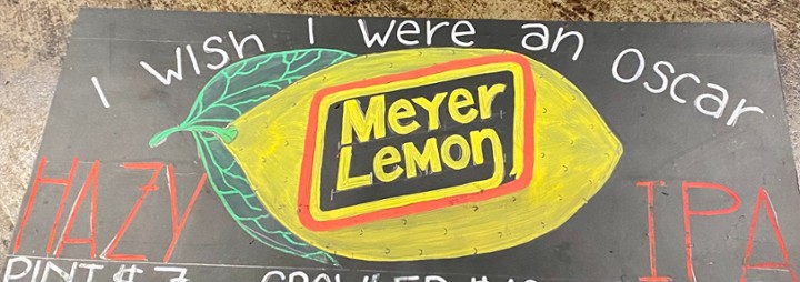 Meyer Lemon Hazy IPA (4-pk 16oz Cans)
