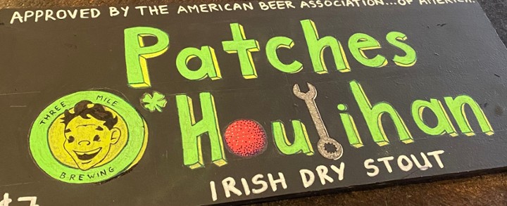 (10) Patches O'Houlihan Irish Dry Stout