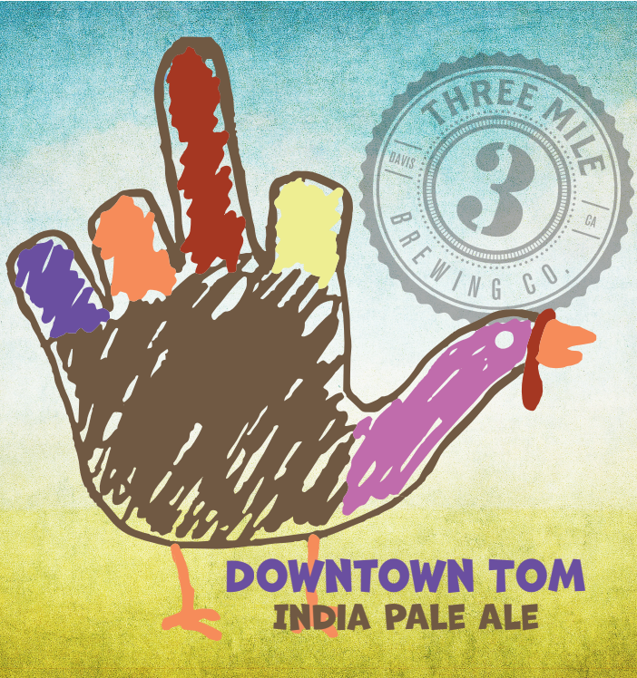 Downtown Tom IPA (4-pk 16oz Cans)