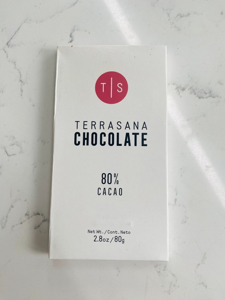 Terrasana Chocolate Bar 80%