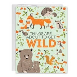Wild Baby Card