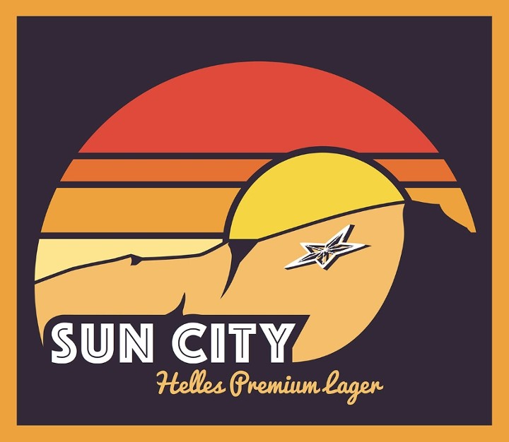 Sun City Sticker