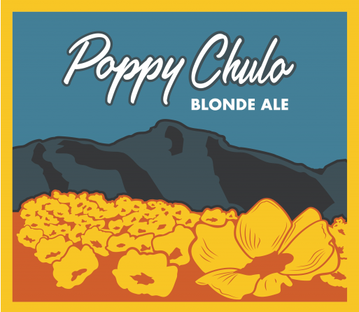 Poppy Chulo Blonde Ale Growler Fill 64oz.