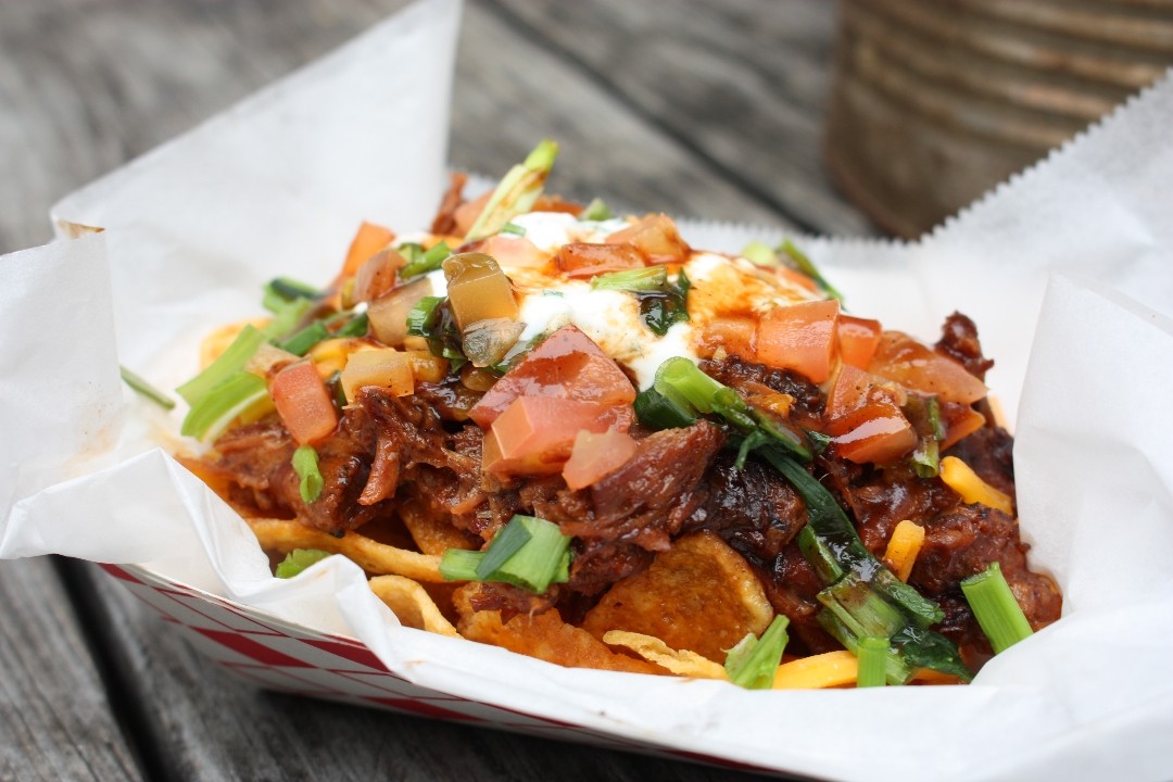 Chopped Beef Frito Pie
