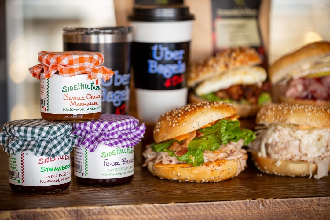 Uber Bagels & Deli SEVERNA PARK Bagel w/ Spread