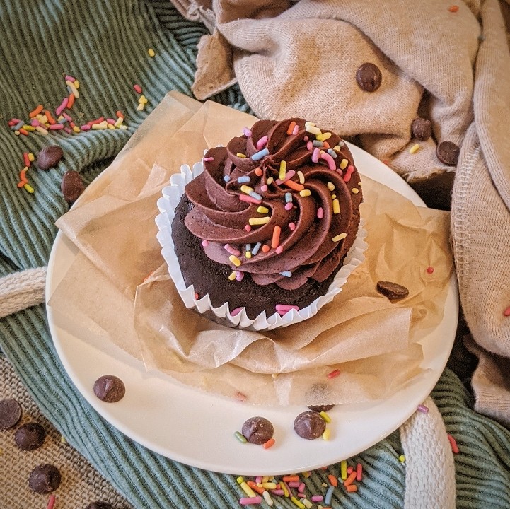 GF Double Chocolate Cupcake