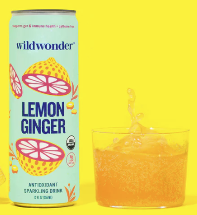Lemon Ginger - Prebiotic + Probiotic Sparkling Drink