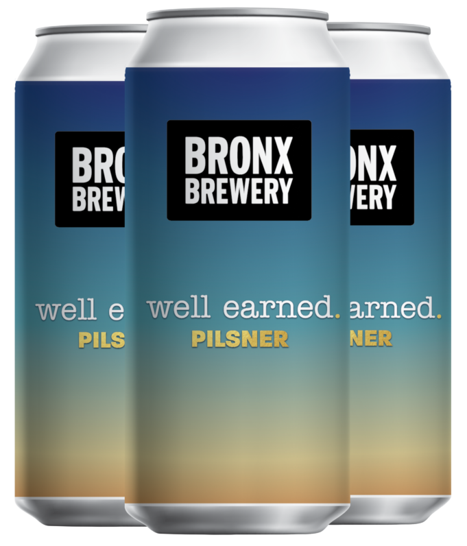 Bronx Brewery Well Earned Pilsner