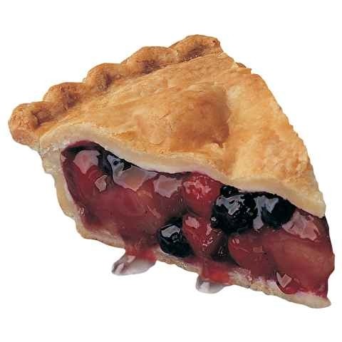Fruit of the forest pie - Slice