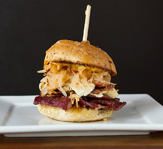 Red & Gold Reuben Slider(Beef)