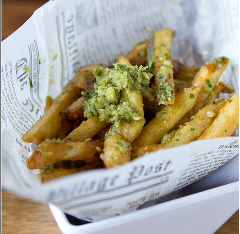 Oh So Garlicky Fries