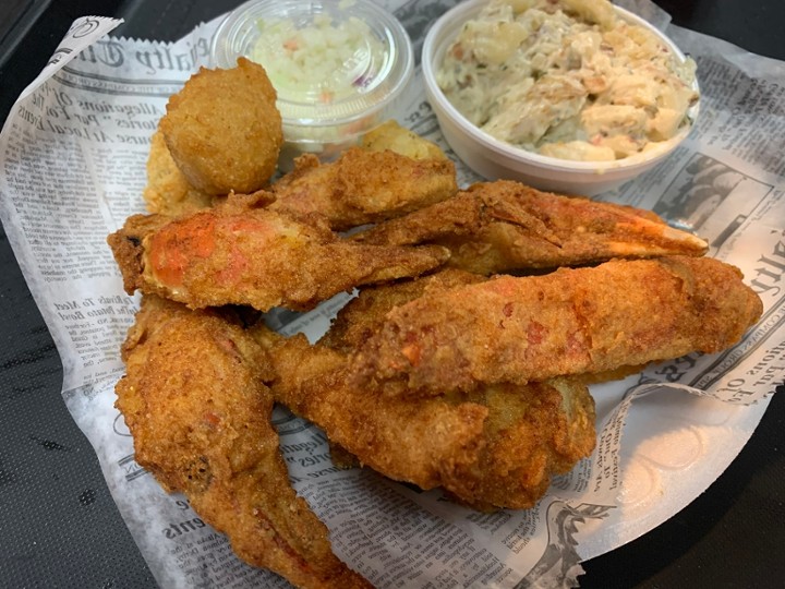 Fried Snow Crab Leg Plate