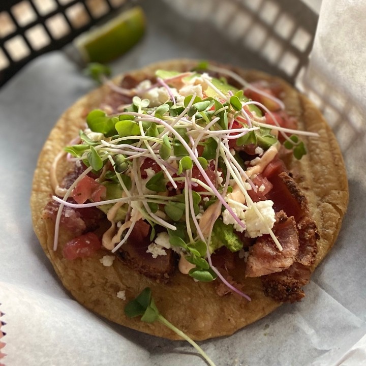 Tuna Tostada