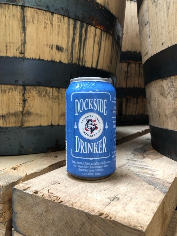 Dockside Drinker, 4pk-12oz can RTD Cocktail (5.0% ABV)