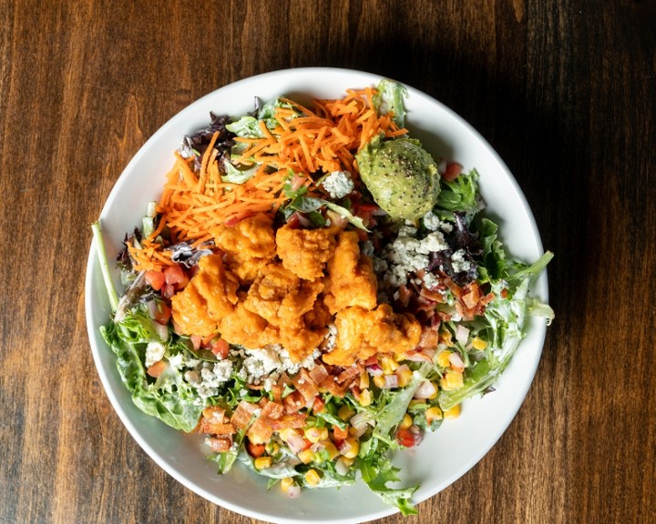 Crispy Buffalo Chicken Salad