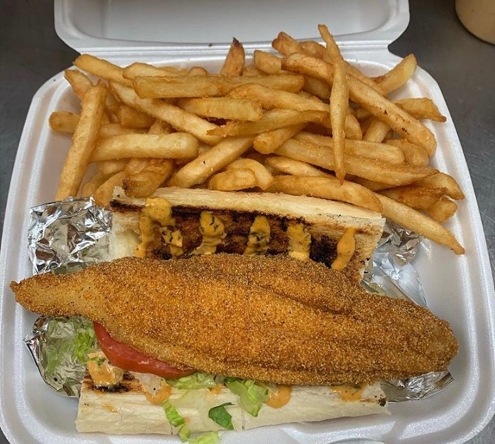 Catfish Po Boy