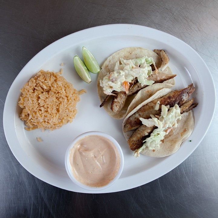 Fish Taco Plate