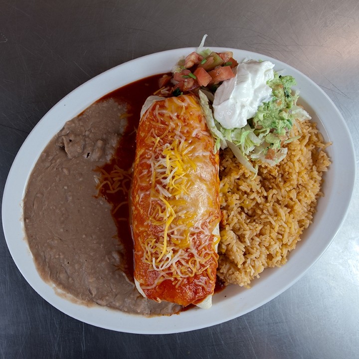 Smothered Burrito Plate